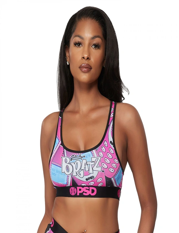 Bratz Hit My Cell PSD Sports Bra, hi-res image number null