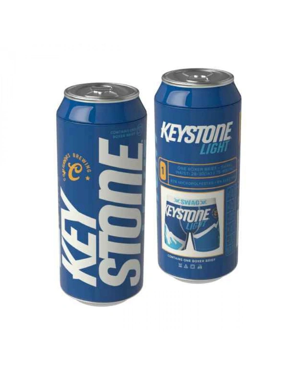 Keystone Light Swag Boxer Briefs with Novelty Packaging
