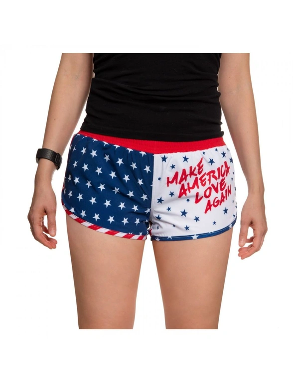 Make America Love Again Women's Shorts, hi-res image number null