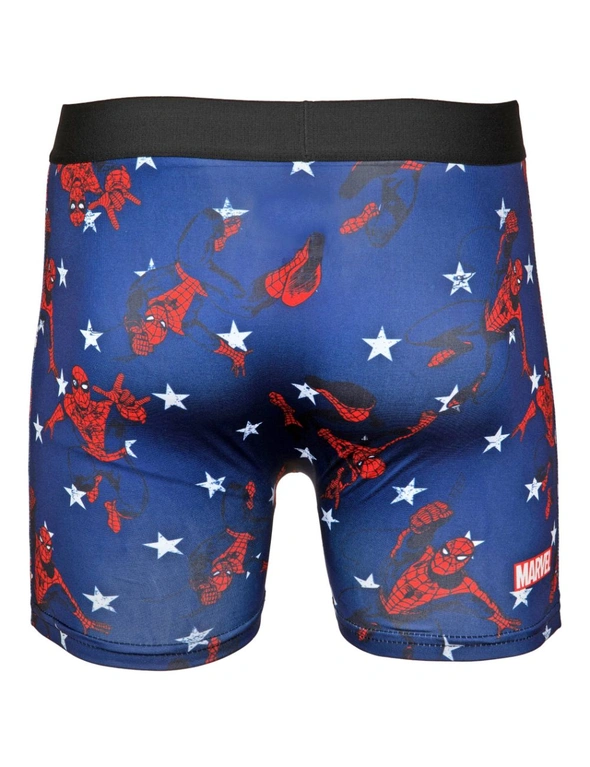 Aeropostale Men's Spider-Man Boxer Briefs and Socks Set, 2-Piece 