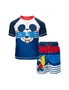 Disney Mickey Mouse Surfin' Toddler Swim Shorts & Rashguard Set, hi-res