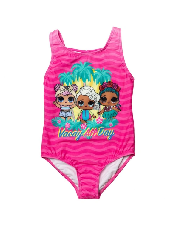 LOL Surprise Dolls Vacay All Day One Piece Youth Swimsuit, hi-res image number null