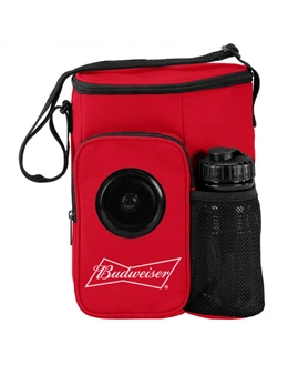 Budweiser Small Lunch Bag Cooler with Built in Bluetooth Speaker