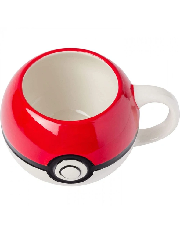 Poke Ball (Pokemon) 20oz Sculpted Ceramic Mug