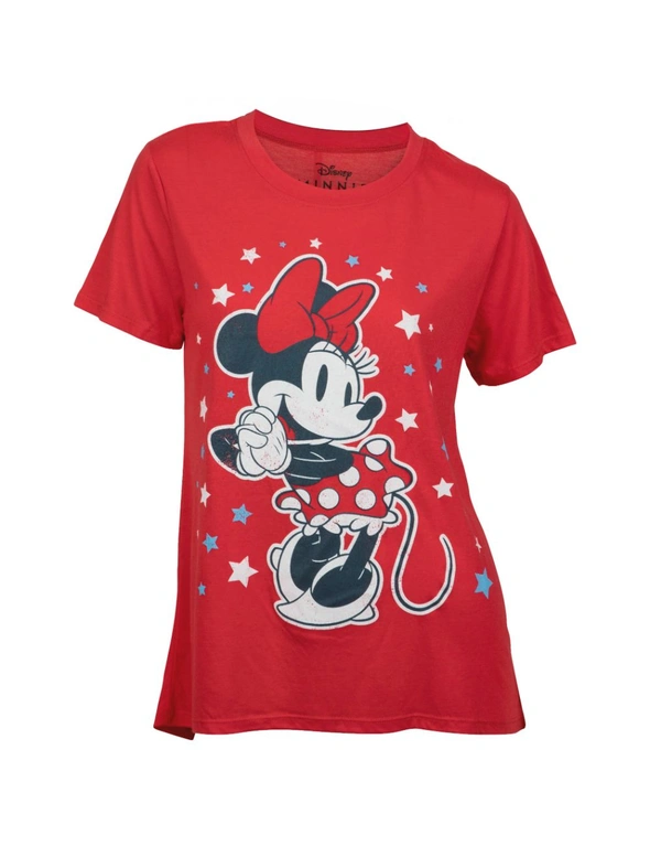 Minnie Mouse The Stars are Bright Junior's Loose Fit T-Shirt, hi-res image number null