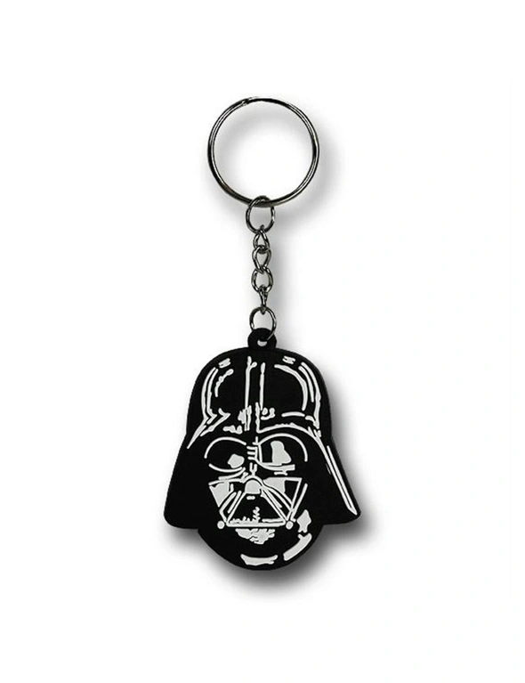 Star Wars Classic Darth Vader Helmet PVC Keychain, hi-res image number null