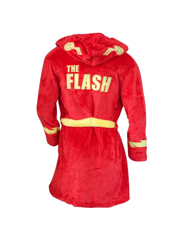 Flash Barry Allen Kids Hooded Robe, hi-res image number null