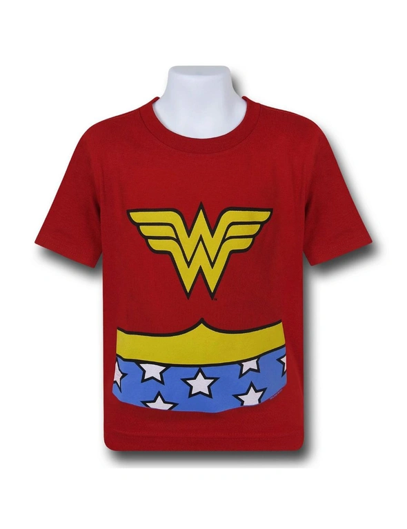 Wonder Woman Classic Costume Kids T-Shirt, hi-res image number null