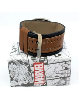 Captain America Shield Watch with Dual Fasten  Adjustable Strap