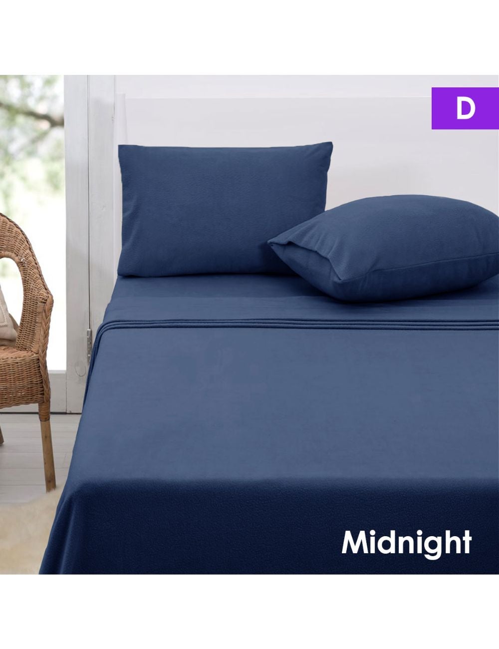 Polar Fleece Sheet Set Double 30cm Wall | EziBuy NZ