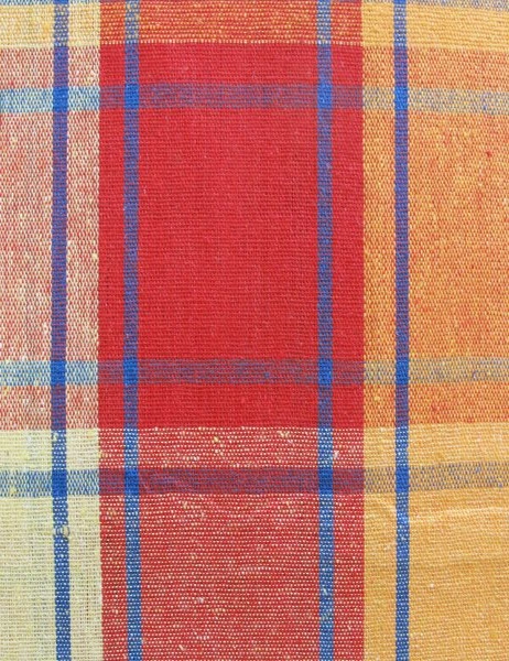 Cotton Plaid Checks Oblong Table Cloth, hi-res image number null