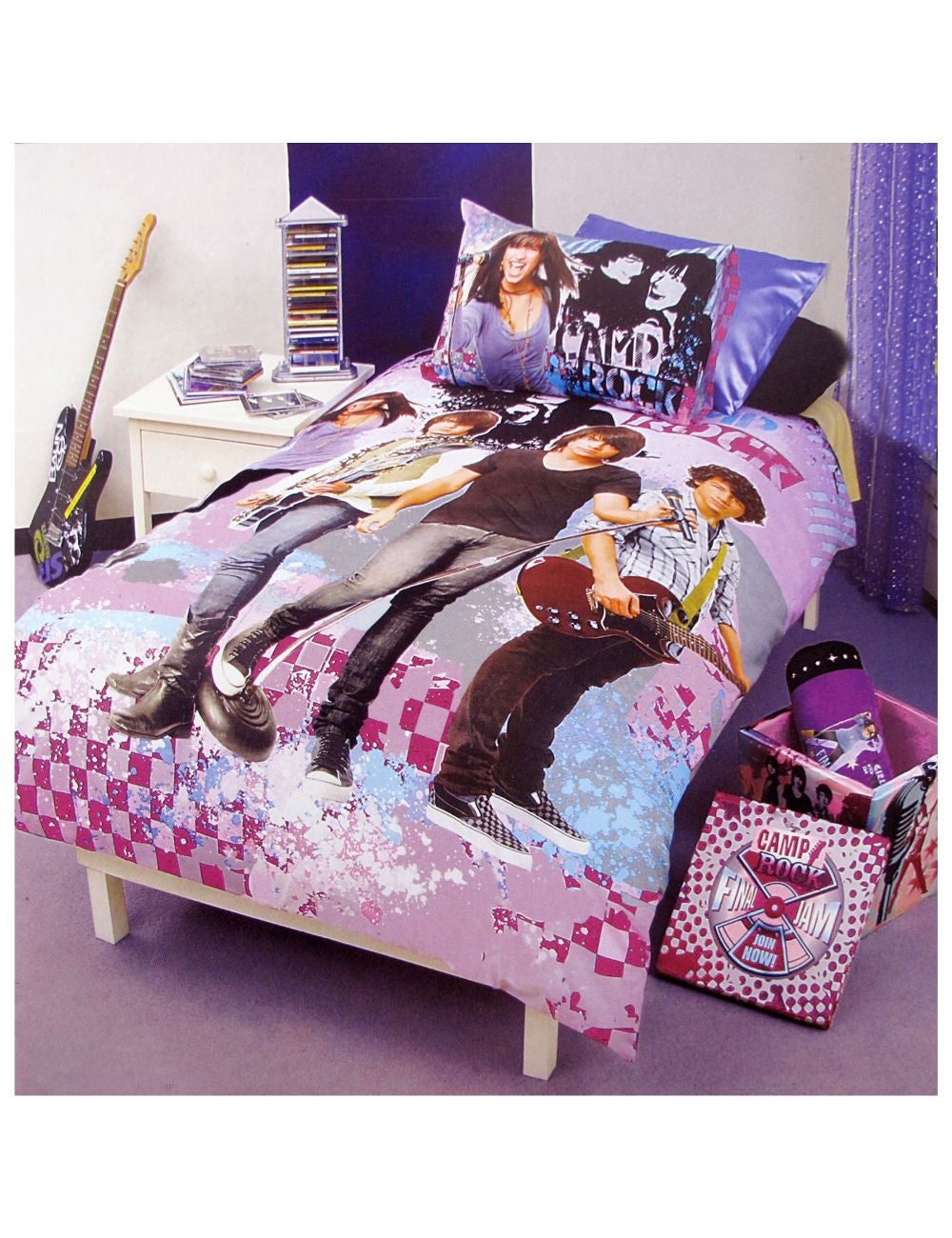 Camp rock bed sheet cheapest set