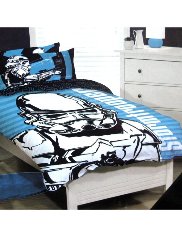 Star Wars Polyester Cotton Licensed Quilt Cover Set by Disney, hi-res image number null