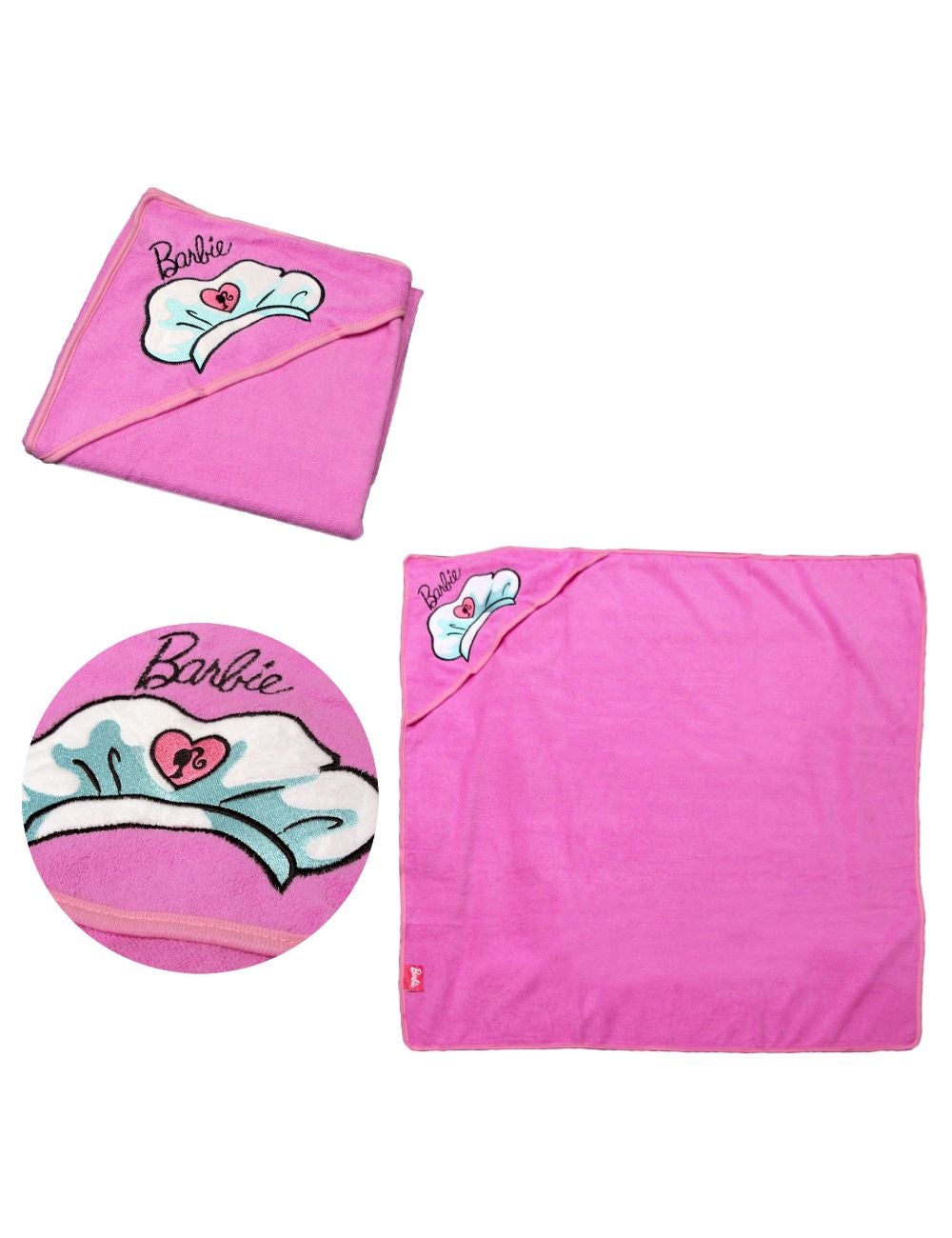 Barbie 2024 hooded towel