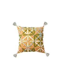 Adena Filled Square Cushion by Accessorize