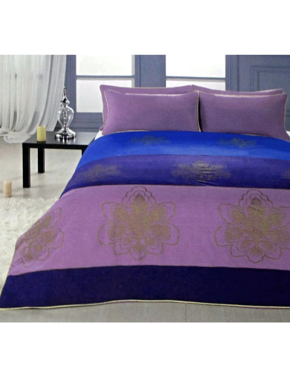 Shama Quilt Cover Set by Accessorize, hi-res image number null
