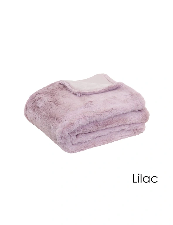 Arlo Faux Fur Throw by J.elliot Home, hi-res image number null
