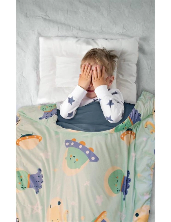 UFO Aqua Kids Weighted Blanket 2.8kg by Jelly Bean Kids, hi-res image number null