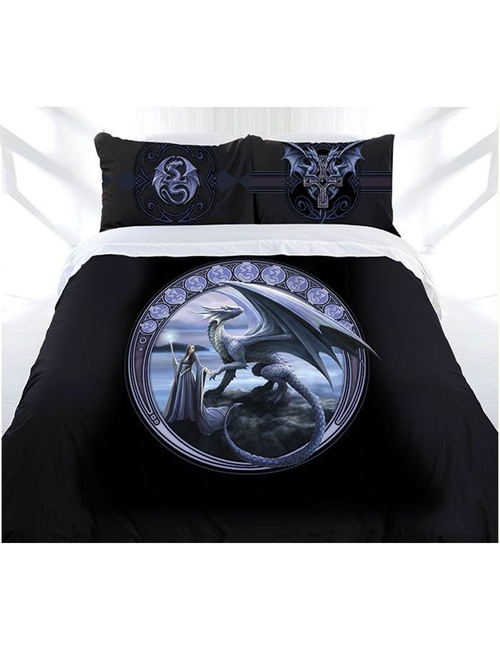 New Horizon Quilt Cover Set by Anne Stokes | Liz Jordan