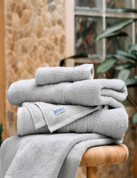 Dickies 550GSM 5 Pce 100% Cotton Anti-Bacterial Towel Pack, hi-res image number null