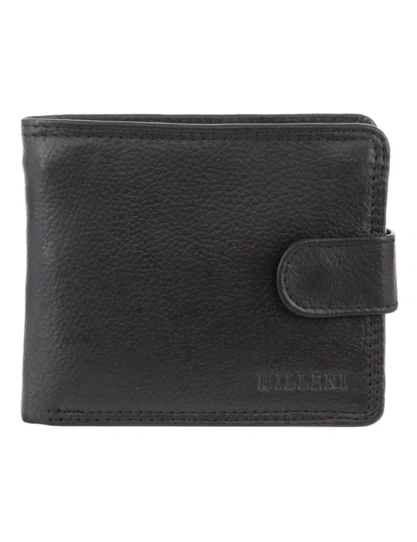 Milleni Mens Leather Bi-Fold Tab Wallet, hi-res image number null