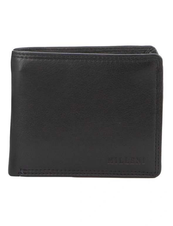 Milleni Mens Leather Bi-Fold Wallet, hi-res image number null