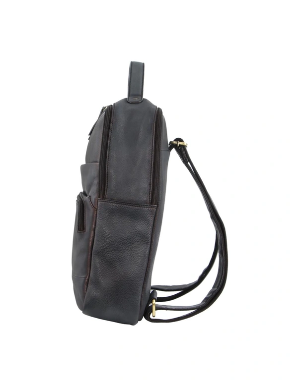 Pierre Cardin Rustic Leather Backpack, hi-res image number null