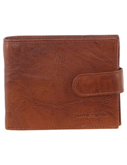 Pierre Cardin Rustic Leather Mens Tab Wallet