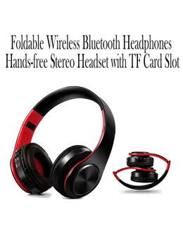 Wireless Bluetooth Headphones with TF Card Slot