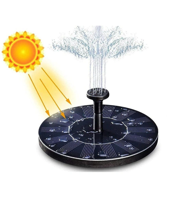 Floating Solar Fountain Pump, hi-res image number null