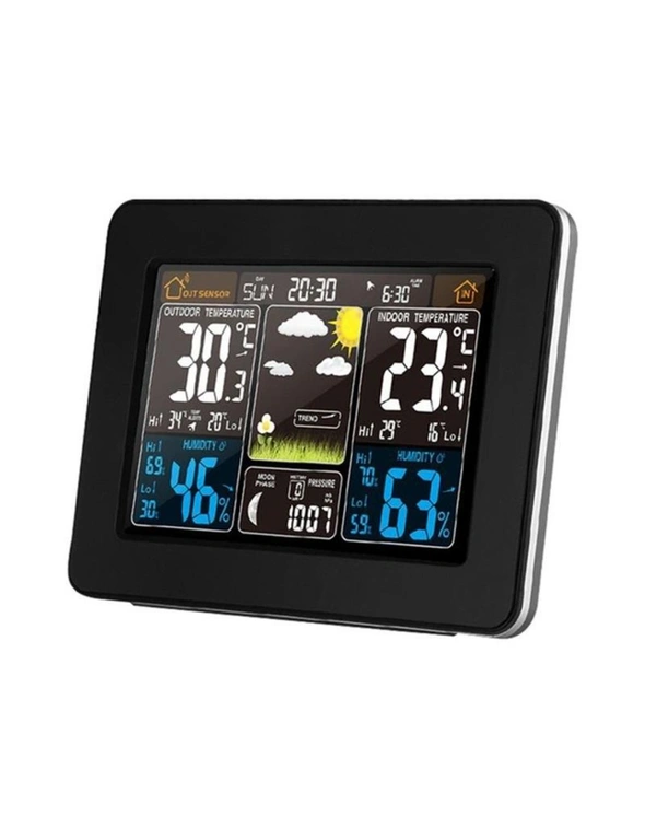 Weather Station Alarm Clock - LCD Display, hi-res image number null