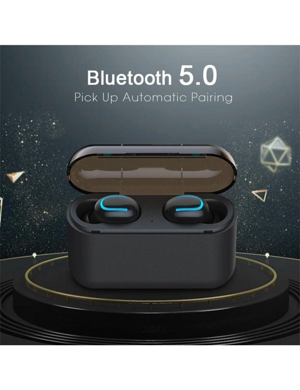 Wireless Bluetooth V5.0 In-Earbuds with Portable Charging Case, hi-res image number null