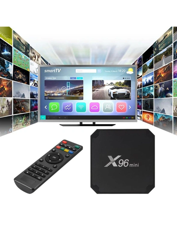 X96 2GB RAM Amlogic Powered Mini Ultra HD 4K Smart TV Set Top Streaming Box, hi-res image number null