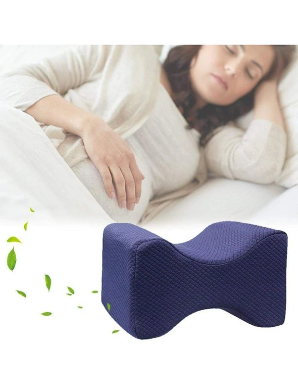 Memory Foam Orthopedic Side Sleeper Leg Pillow, hi-res image number null