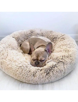 Long Plush Super Soft Calming Pet Bed