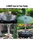 Solar Powered Water Feature Pump, hi-res