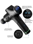 LCD Display Massage Gun with 4 Heads, hi-res
