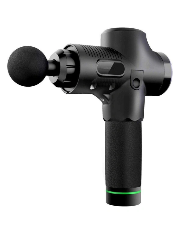 LCD Display Massage Gun with 4 Heads, hi-res image number null