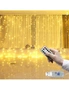 USB Powered Remote Controlled LED Light Curtain with Hook White Warm White and Colorful, hi-res
