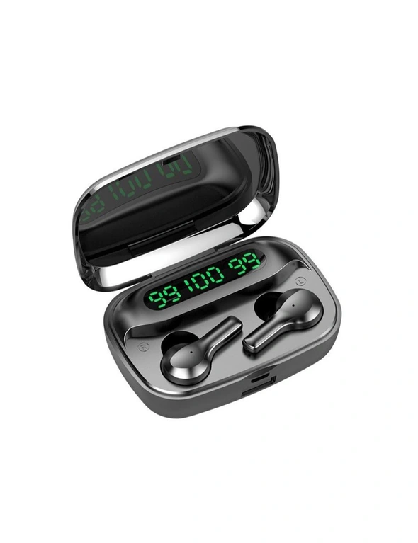 R3 TWS Wireless Earphone Bluetooth V5.0 for Music and Phone Call Headset with Charging Case, hi-res image number null