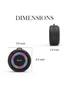 Waterproof Outdoor Wireless Bluetooth Speaker with LED Lights, hi-res