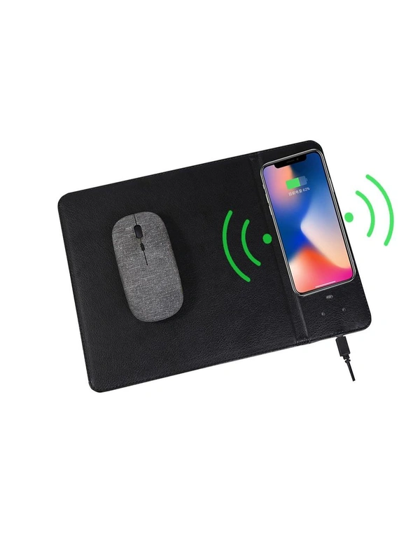 Qi-Enabled Fast Wireless Charging Mouse Pad, hi-res image number null