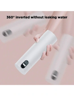 USB Rechargeable Insulated Smart Water Bottle with OLED Display
