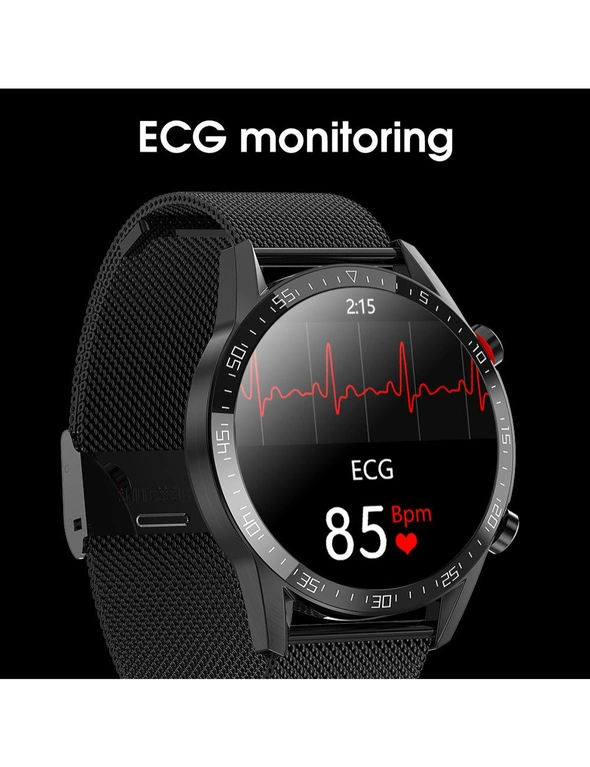 L13 Smartwatch Activity and Fitness Tracker Health Monitor USB Charging, hi-res image number null