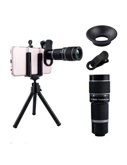 18X Magnification Universal Mobile Phone Lens with Adjustable Zoom
