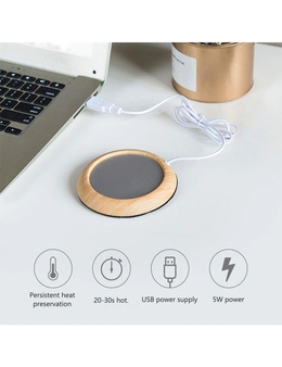 USB Powered Coffee and Beverage Cup Warmer Suitable for Mugs and Cans