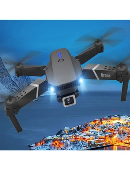 HD Remote Controlled Dual Lens Folding Aerial Drone 1080p 4k Resolution