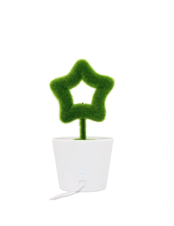 USB Powered Portable Green Plant Negative Ion Desktop Air Purifier, hi-res image number null
