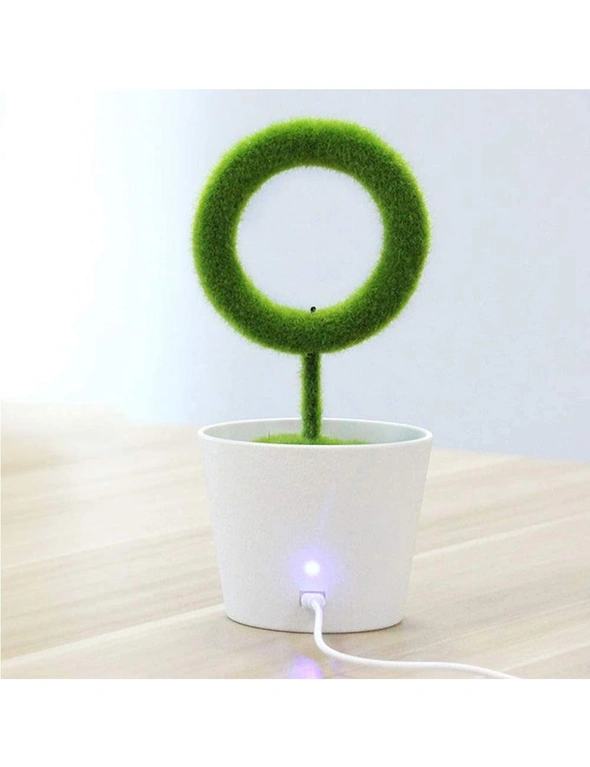 USB Powered Portable Green Plant Negative Ion Desktop Air Purifier, hi-res image number null