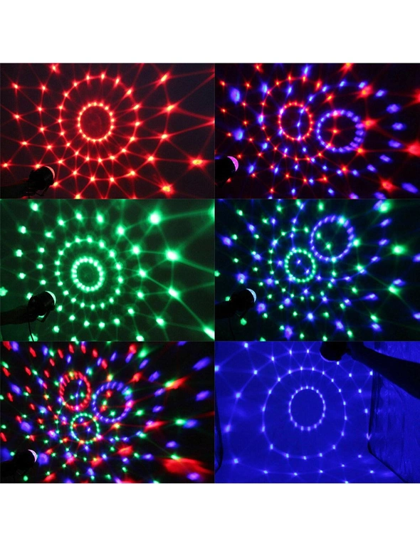 Remote Controlled RGB Voice Activated Rotating Crystal Light Us Uk Eu Plug, hi-res image number null